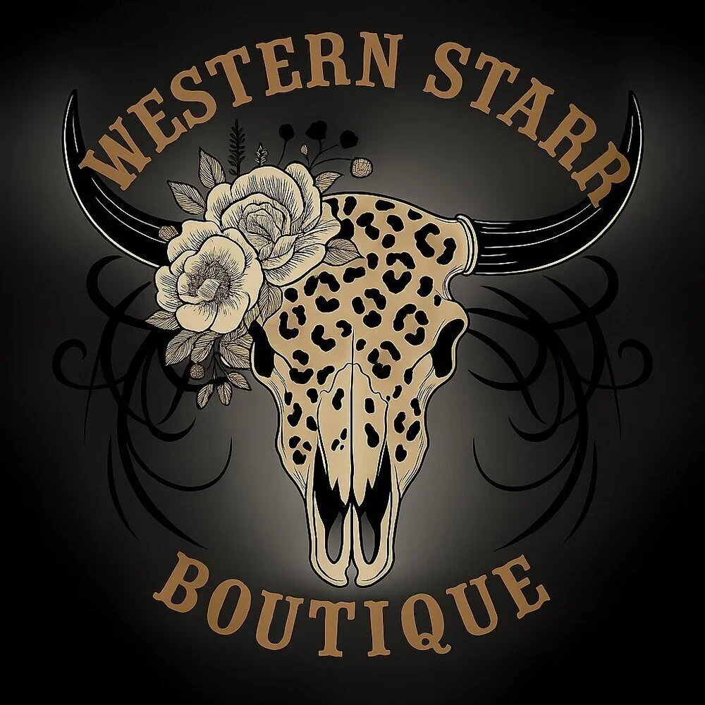 Western Cowhide Credit Card Holder - Money Holder